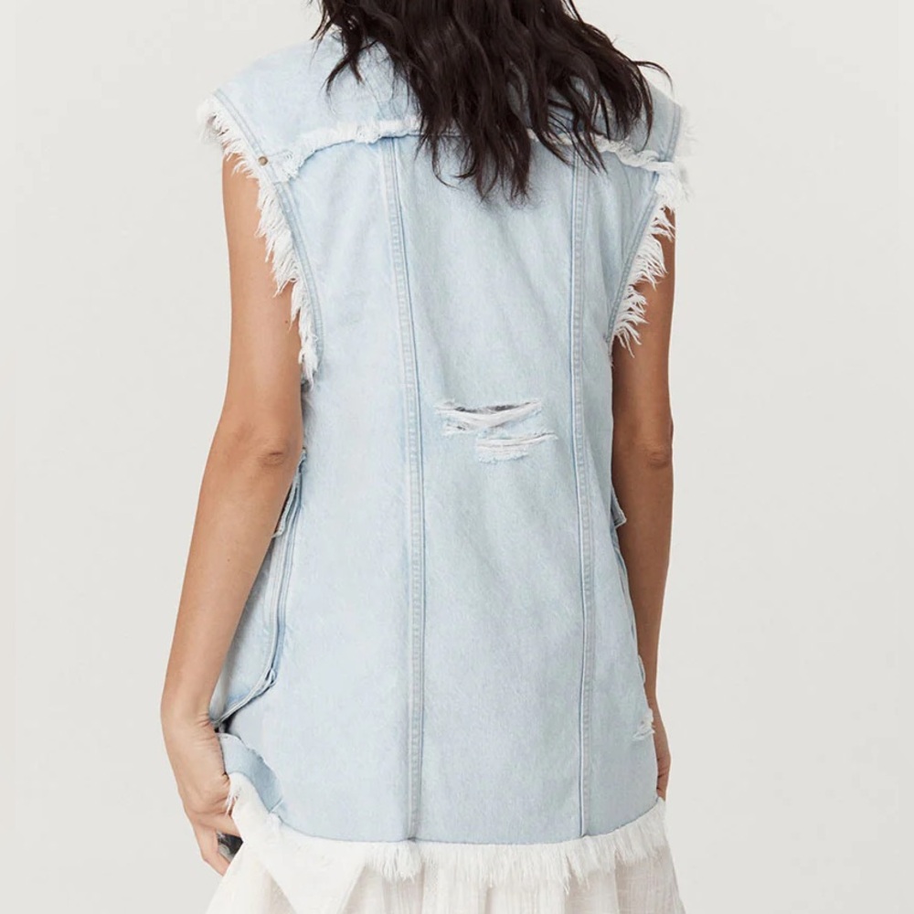 NWTS SPELL DAYDREAMER DENIM VEST - Picture 5 of 17